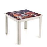 Fiore 50X50 Çocuk Masası IML Space-Latte - SPACE-LATTE, Çok Amaçlı Çocuk Masası, Çocuklar İçin Masa, Güvenli Masa
