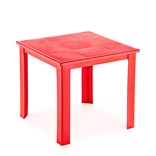 Fiore 50X50 Plastik Masa Kırmızı - KIRMIZI, Çok Amaçlı Çocuk Masası, Çocuklar İçin Masa, Güvenli Masa