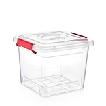 Smartware 2 No Kiler Box (8 LT) - ŞEFFAF, Çok Amaçlı Kiler Kutusu, Bakliyat Kutusu