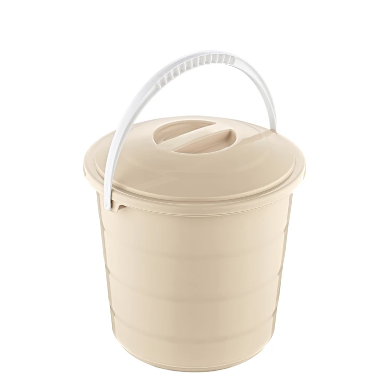 Smartware Kapaklı Kova Latte 15 LT - LATTE, Çok Amaçlı Kapaklı Kova