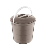 Smartware Kapaklı Kova Terra 15 LT - BEJ, Çok Amaçlı Kapaklı Kova