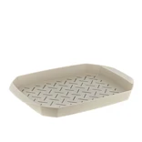 Smartware Tara Kaydırmaz Tepsi LATTE Servis Tepsisi, Modern Sunum Tepsisi, Dayanıklı Mutfak Servis Ürünü