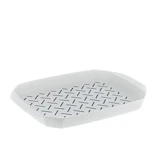 Smartware Tara Kaydırmaz Tepsi BEYAZ Servis Tepsisi, Modern Sunum Tepsisi, Dayanıklı Mutfak Servis Ürünü