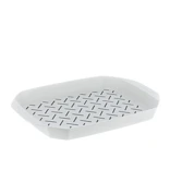 Smartware Tara Kaydırmaz Tepsi BEYAZ Servis Tepsisi, Modern Sunum Tepsisi, Dayanıklı Mutfak Servis Ürünü