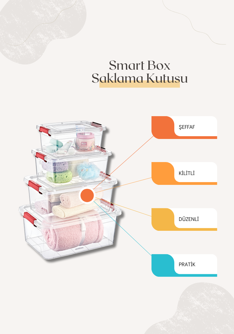 Smart Box Saklama Kutusu