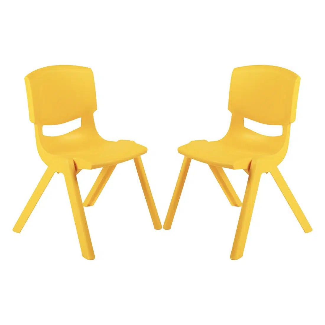 Fiore 2'Li Set Büyük Şirin Çocuk Sandalyesi Sarı 