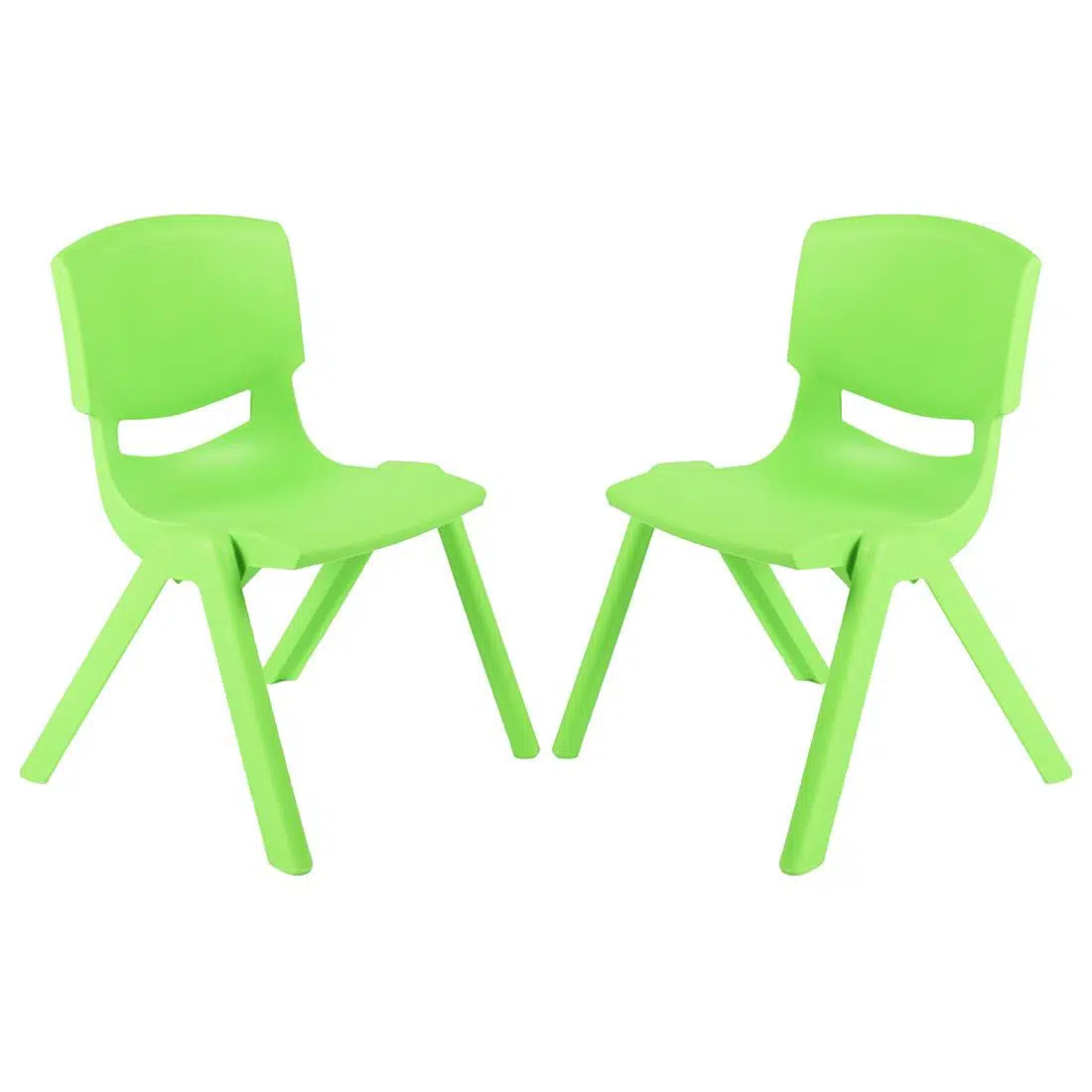 Fiore 2'Li Set Büyük Şirin Çocuk Sandalyesi Yeşil 