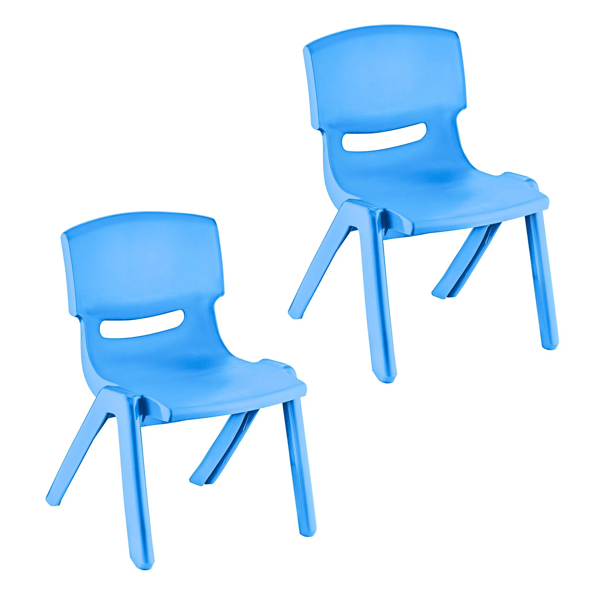 Fiore 2'Li Set Küçük Şirin Çocuk Sandalyesi Açık Mavi 