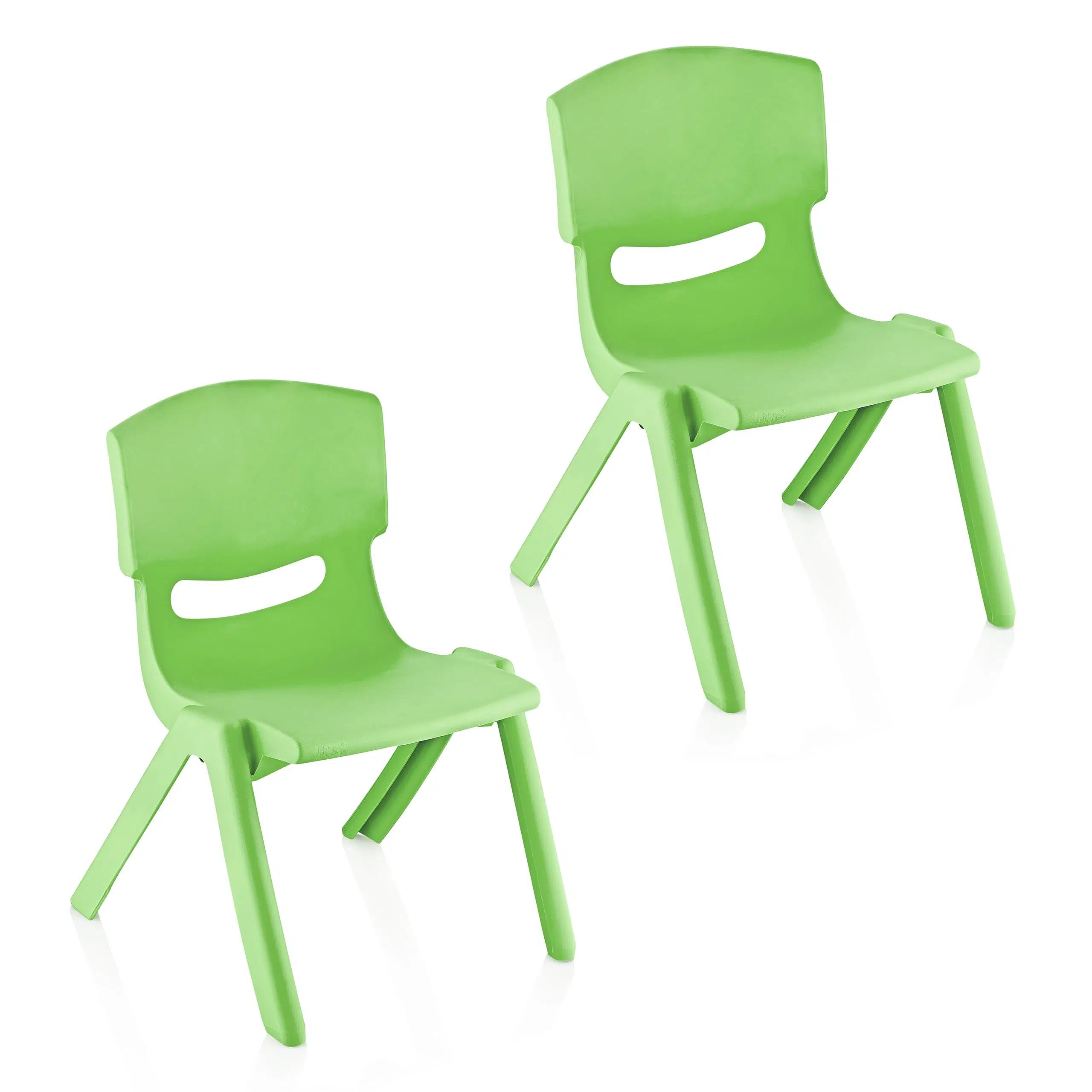 Fiore 2'Li Set Küçük Şirin Çocuk Sandalyesi Yeşil