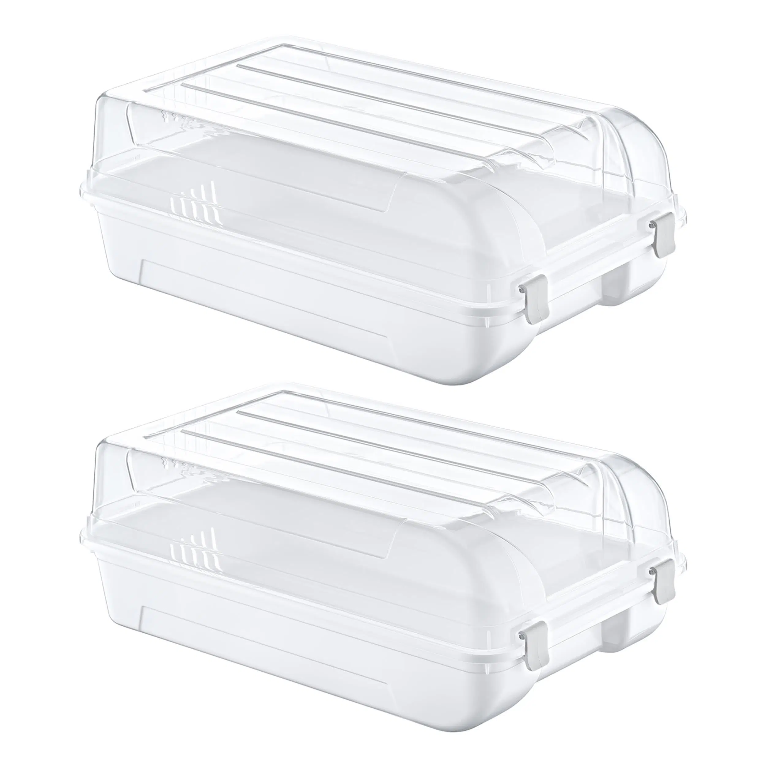 Smartware 2'Li Set Erkek Beyaz Ayakkabı Kutusu 