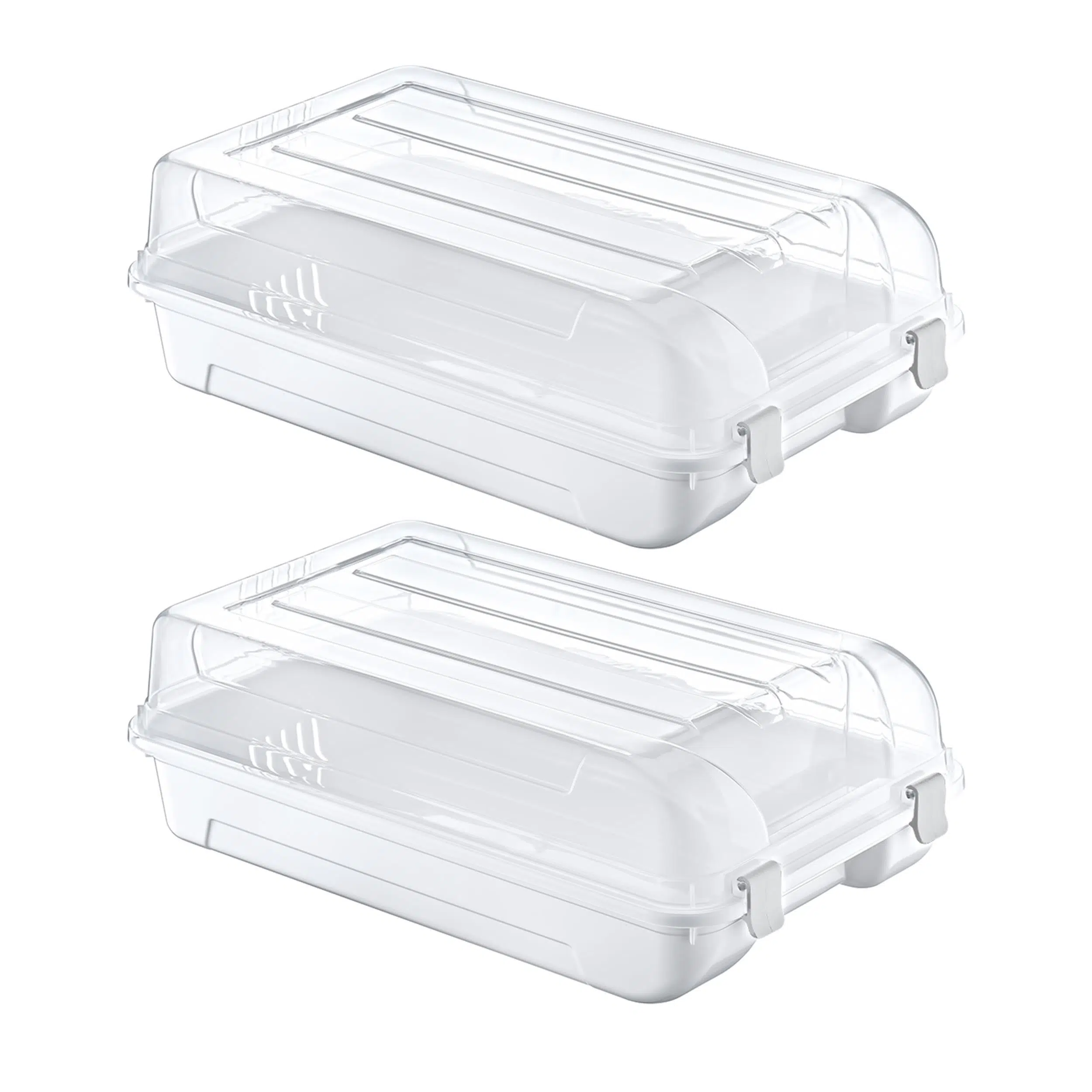 Smartware 2'Li Set Kadın Beyaz Ayakkabı Kutusu 