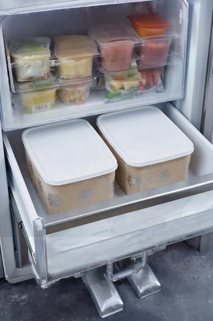 Smartware 2'Li Set No Frost Saklama Kabı Latte 2600 ML