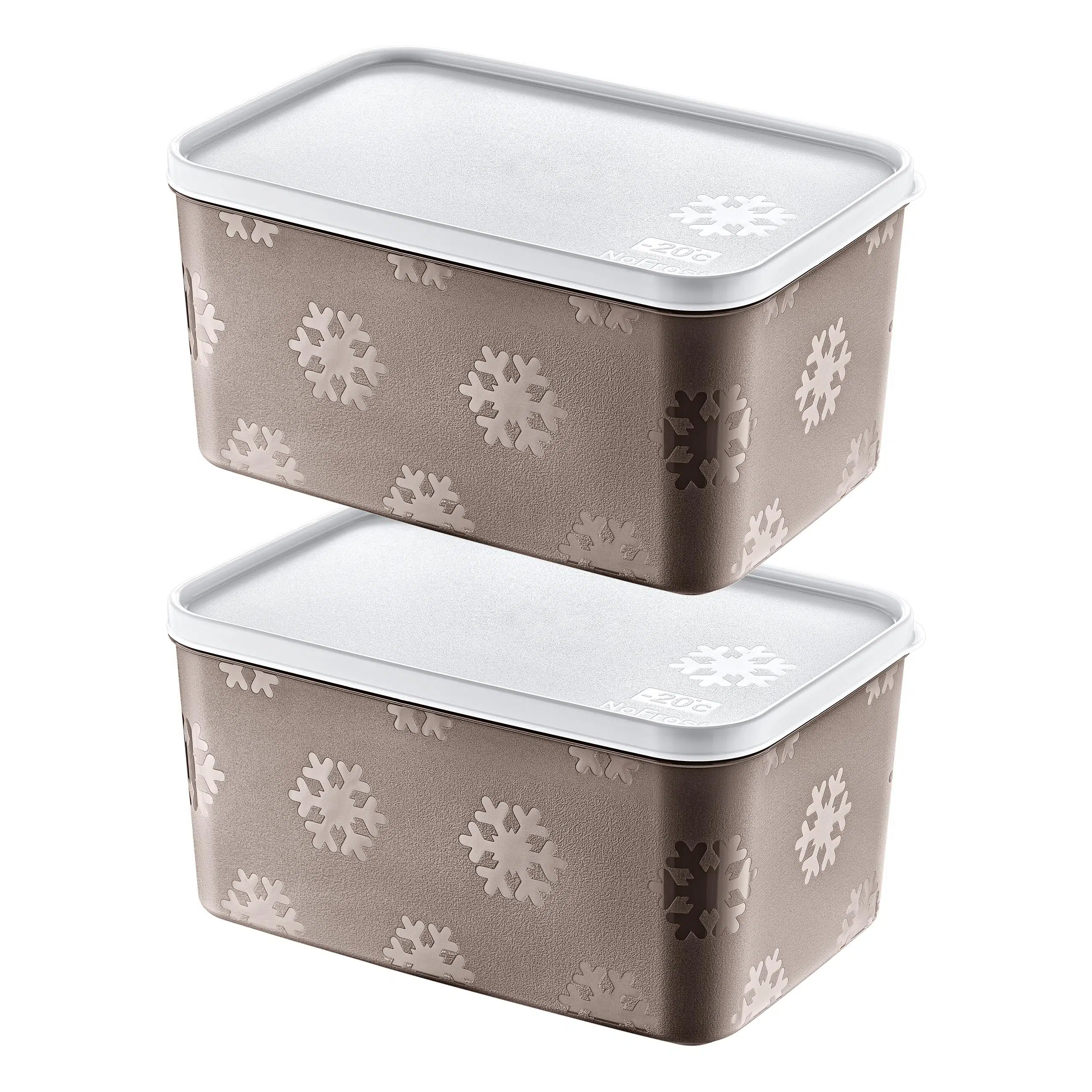 Smartware 2'Li Set No Frost Saklama Kabı Terra 2600 ML