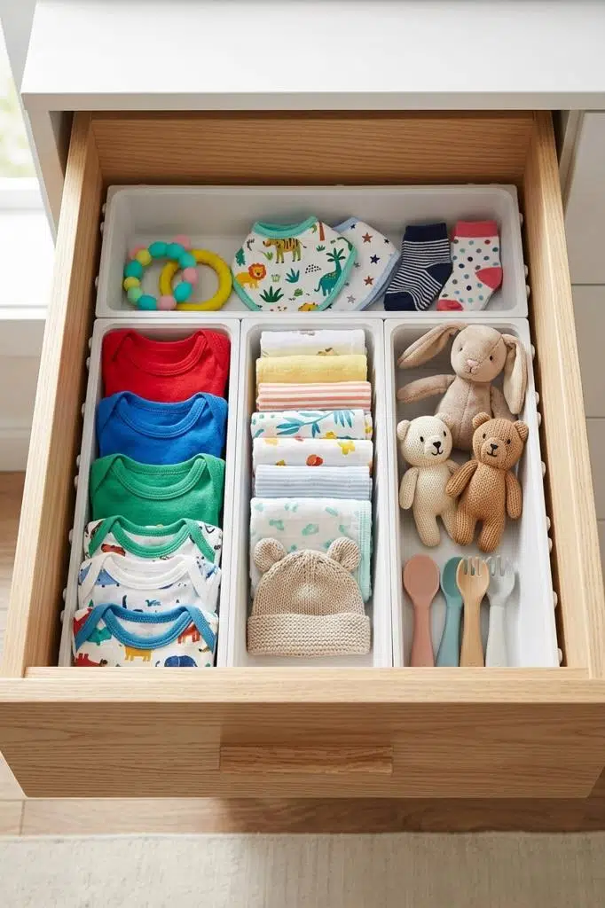 Smartware 4'Lü Ordina Çekmece Düzenleyici (Dikdörtgen) - BEYAZ