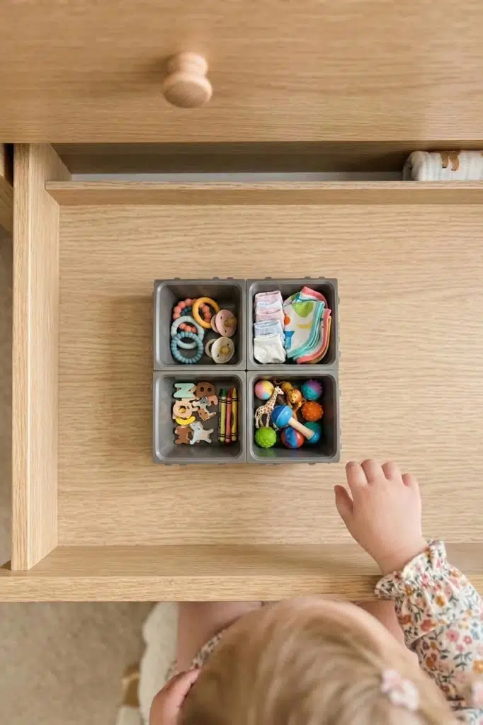 Smartware 4'Lü Ordina Çekmece Düzenleyici (Kare) - TERRA