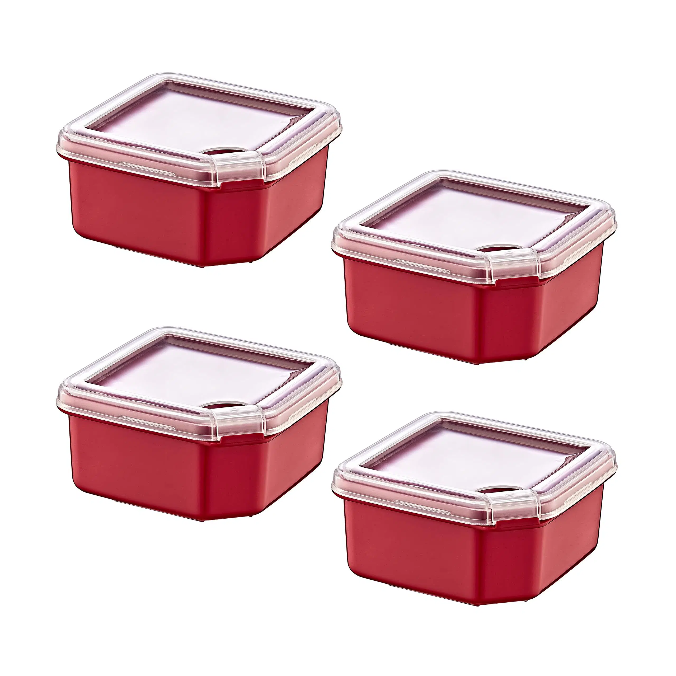 Smartware 4'Lü Q-Box Saklama Kabı Carmen 350 ML