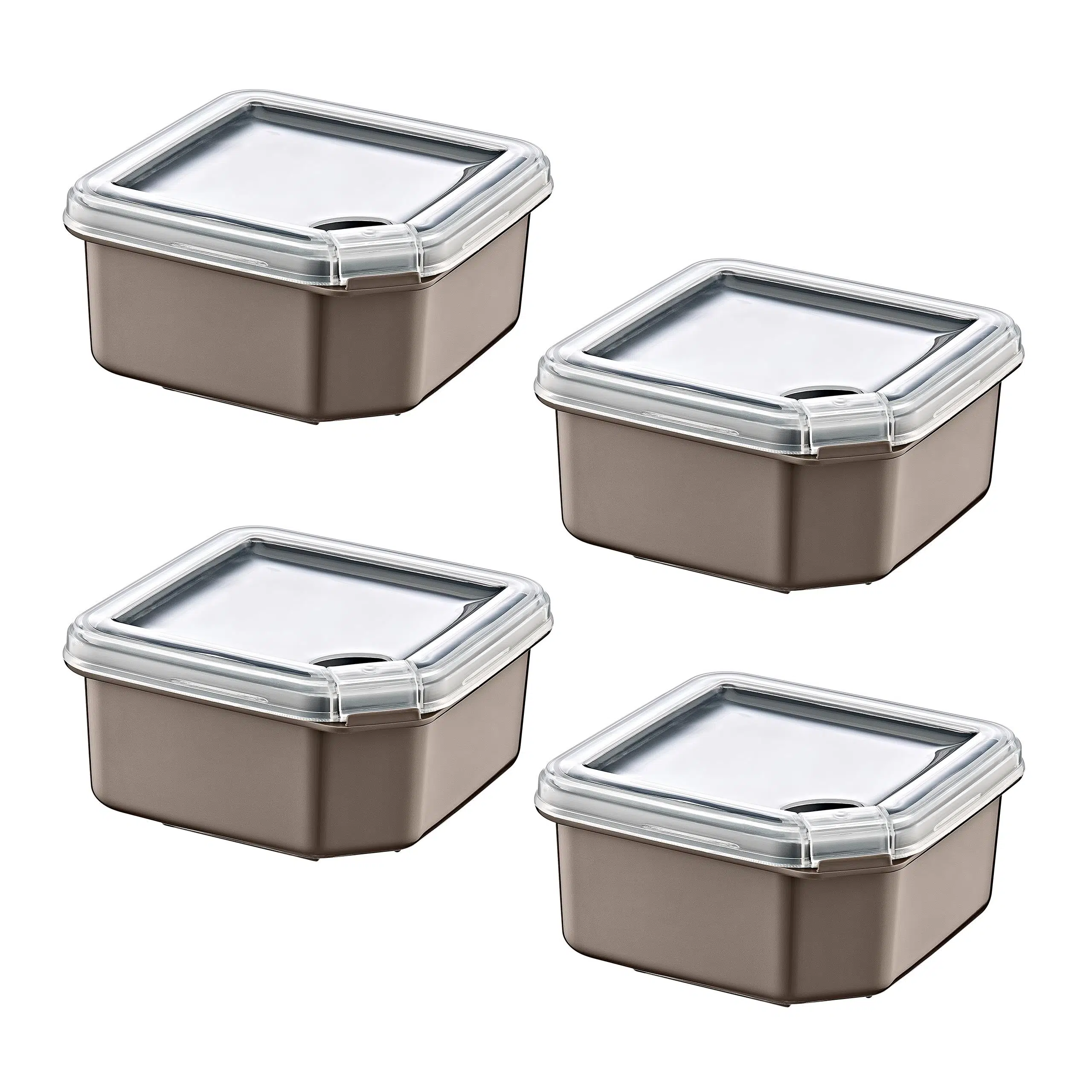 Smartware 4'Lü Q-Box Saklama Kabı Terra 1000 ML