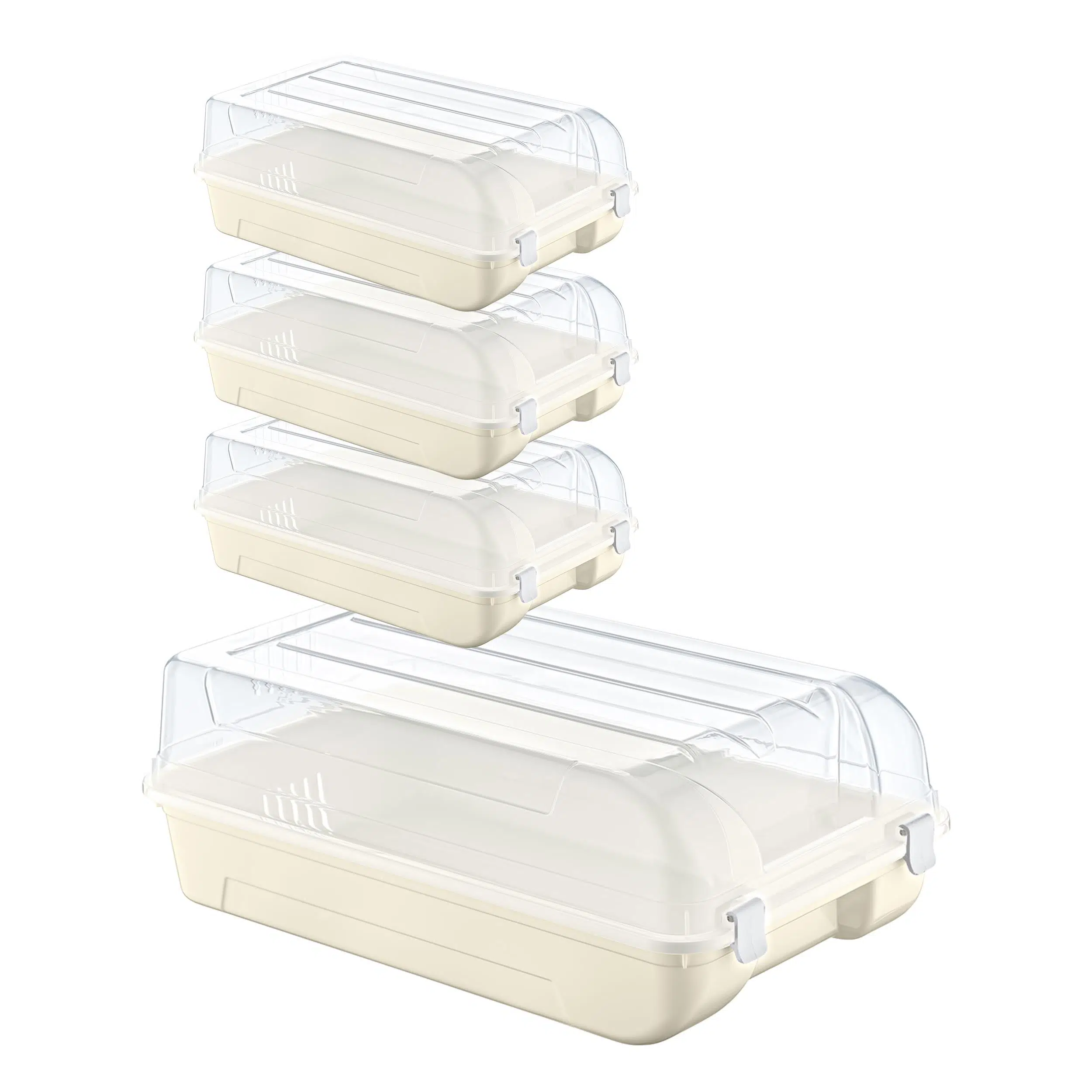 Smartware 4'Lü Set Erkek Latte Ayakkabı Kutusu 