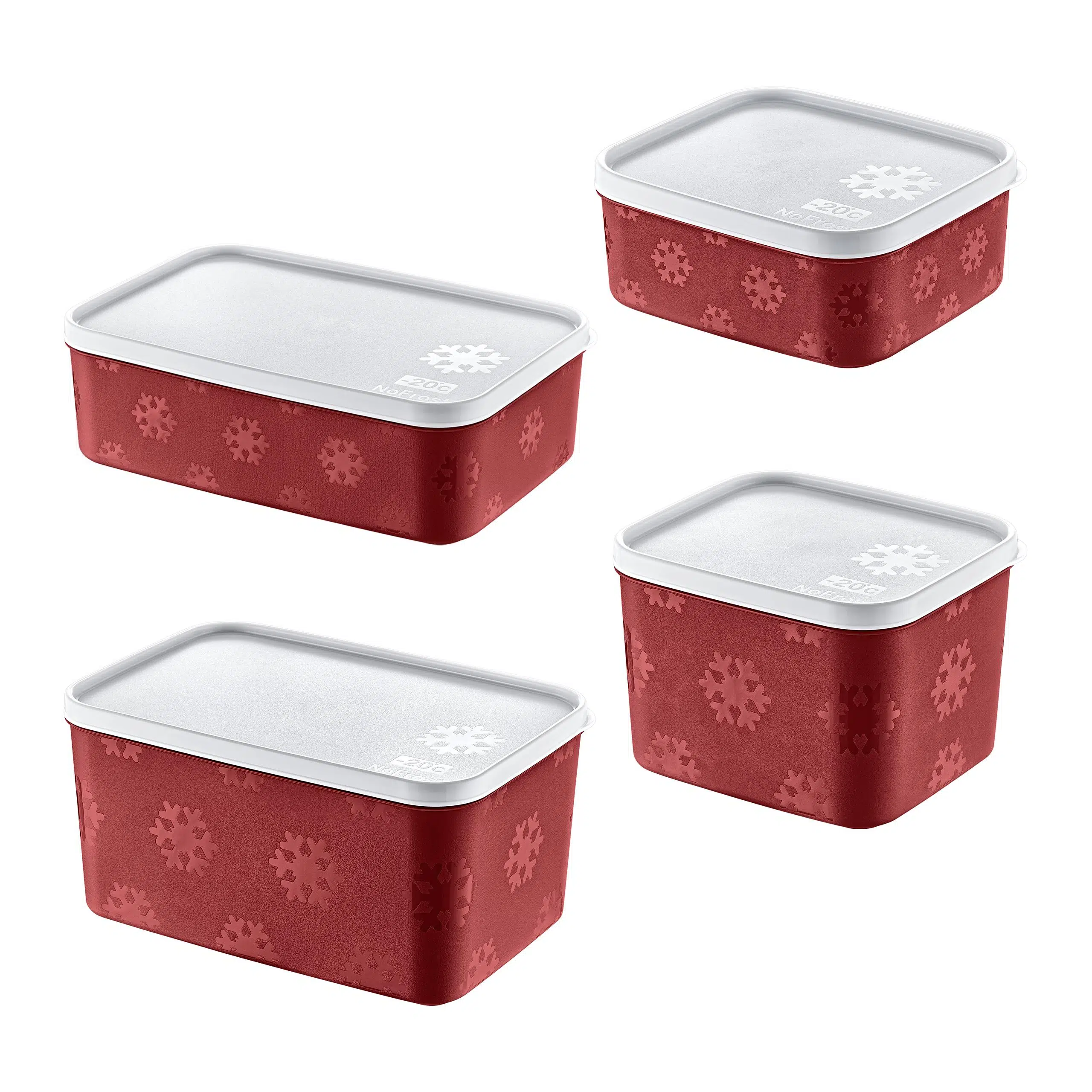 Smartware 4'Lü Set No Frost Saklama Kabı Carmen (tüm boylar)