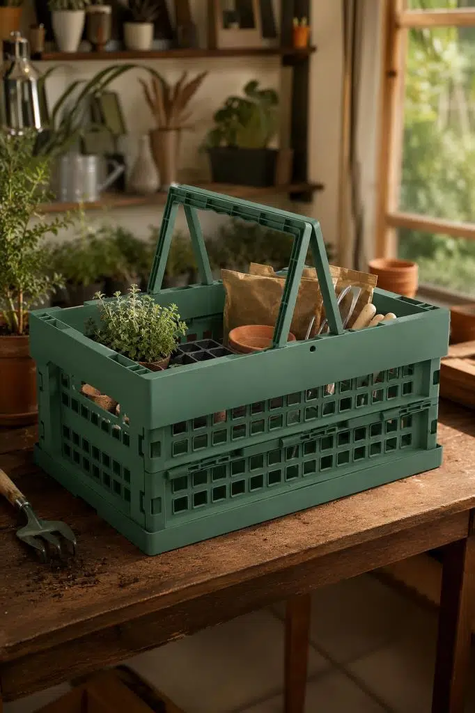 Smartware Blox Delikli ve Saplı Katlanır Kutu 46 LT