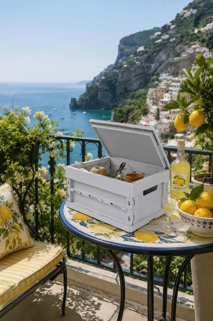 Smartware Blox Düz ve Kapaklı Katlanır Kutu 24 LT - GRİ