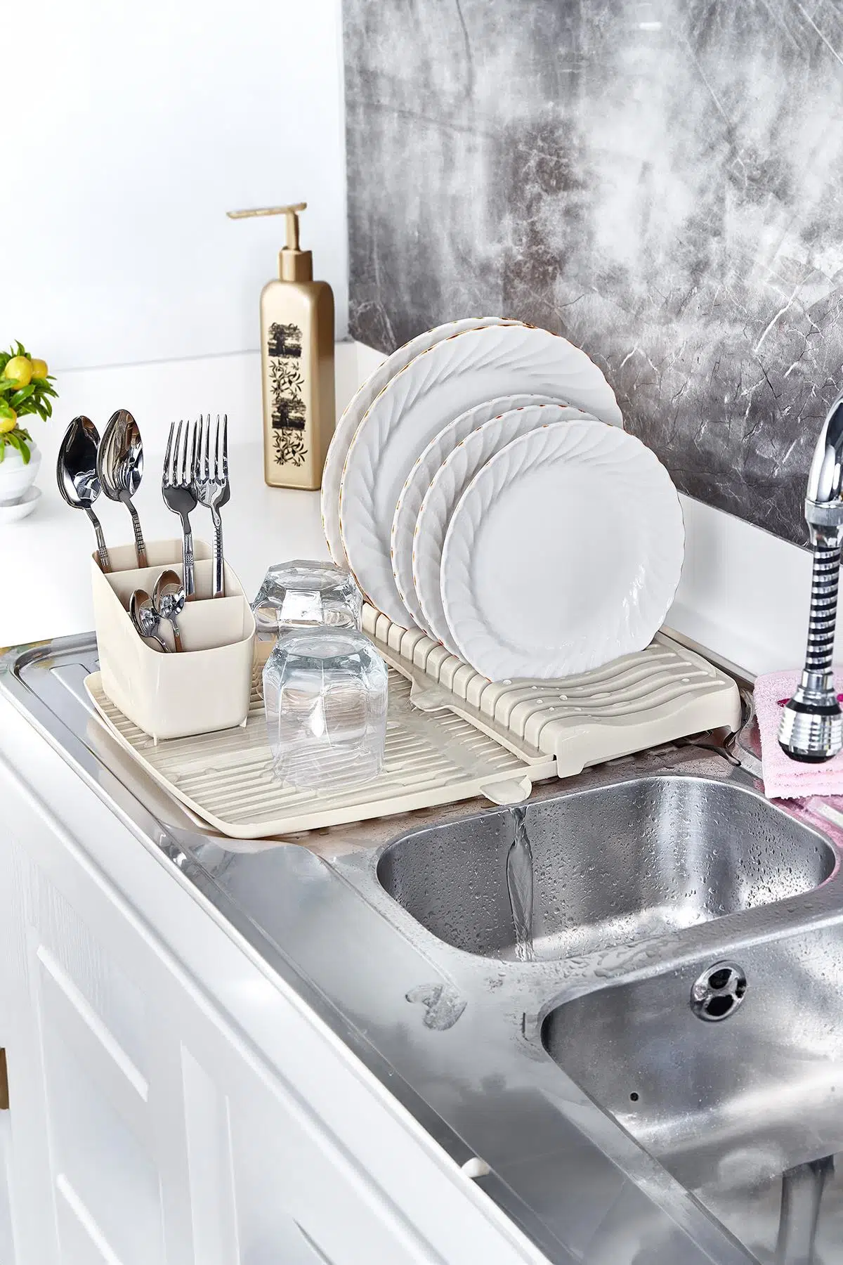 Smartware Flovi 3Lü Bulaşık Seti - LATTE