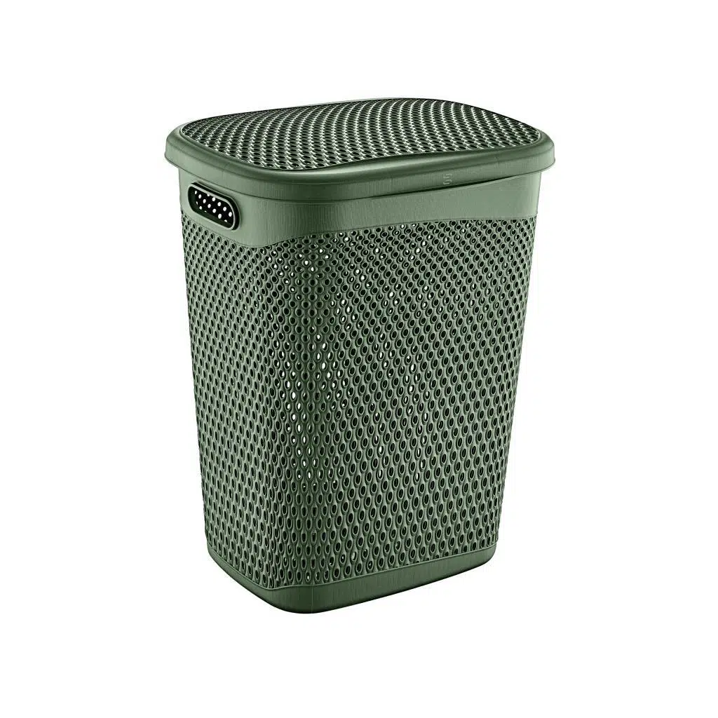 Smartware Katre Kirli Çamaşır Sepeti 55 LT - YEŞİL
