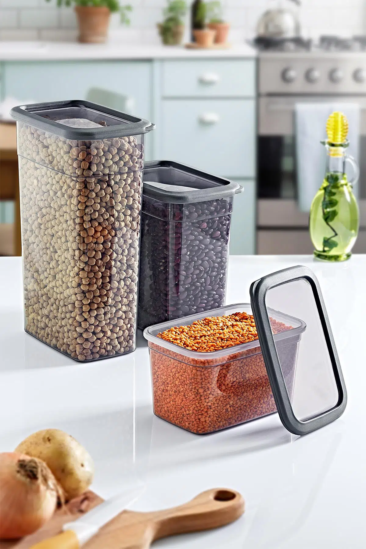 Smartware Skali Dikdörtgen Saklama Kabı 2350 ML 