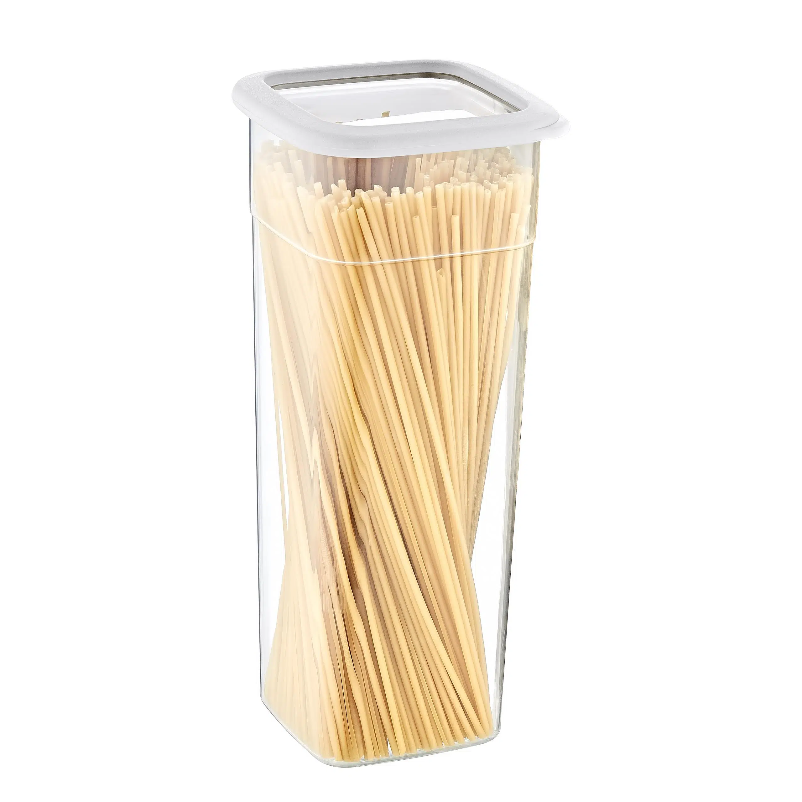 Smartware Skali Kare Saklama Kabı 2140 ML - BEYAZ