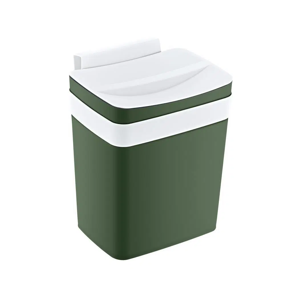 Smartware Soft Askılı Çöp Kutusu 4 LT - YEŞİL