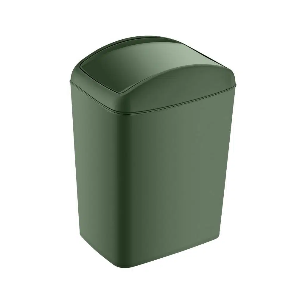 Smartware Soft Çöp Kutusu Döner Kapak 10 LT - YEŞİL