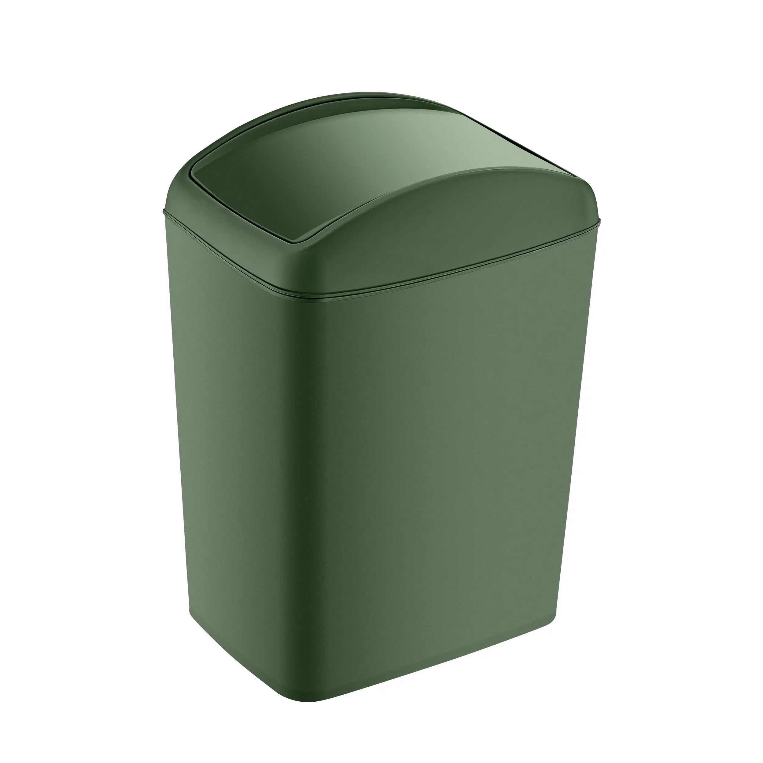 Smartware Soft Çöp Kutusu Döner Kapak 40 LT - YEŞİL