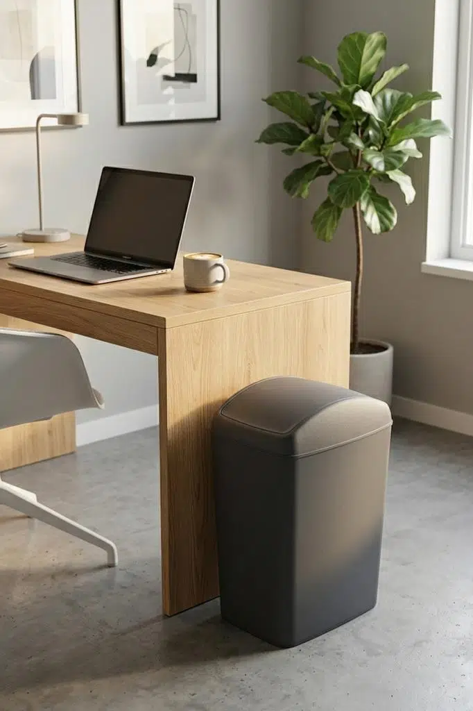 Smartware Soft Çöp Kutusu Döner Kapak 40 LT - ANTRASİT