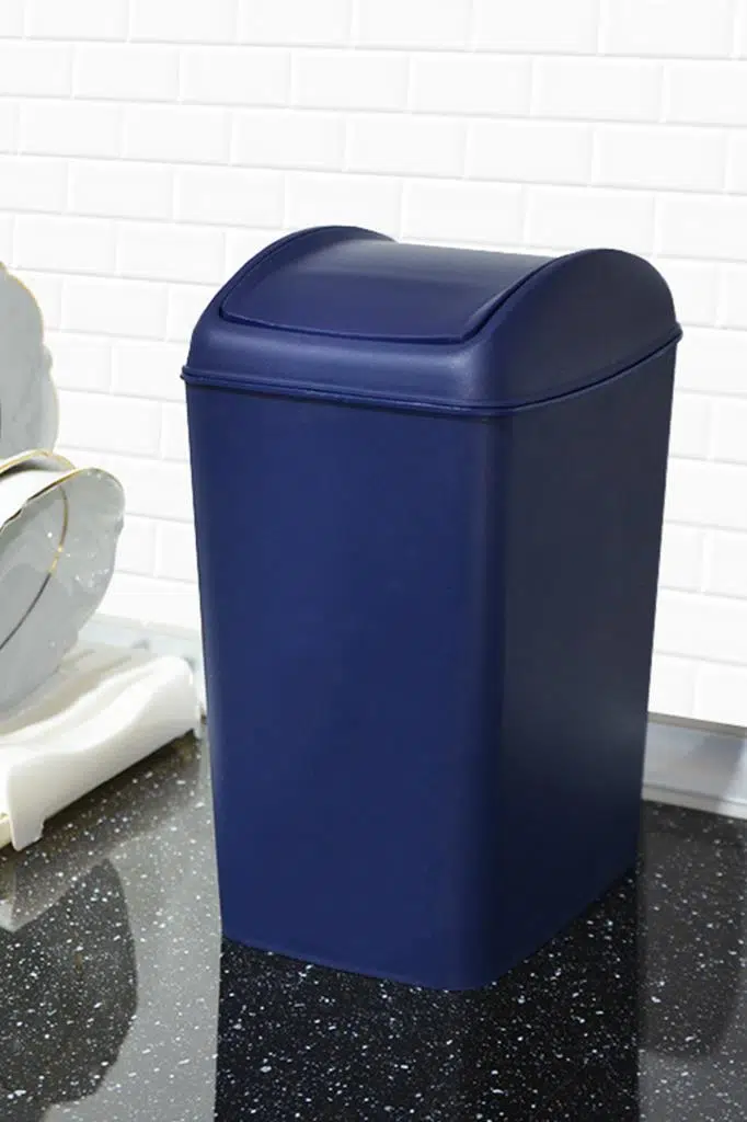 Smartware Soft Çöp Kutusu Döner Kapak 5 LT - LACİVERT