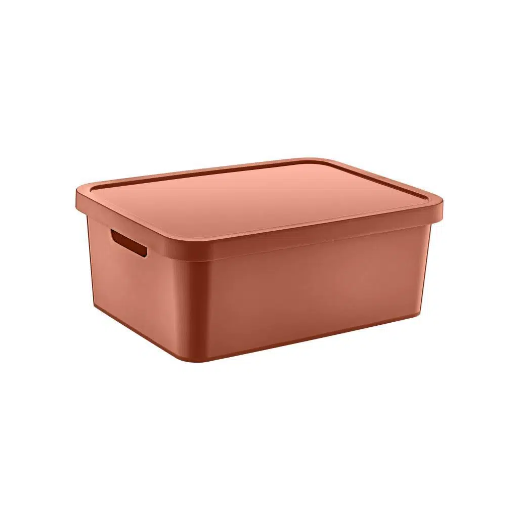 Smartware Stafi Çok Amaçlı Kapaklı Kutu 12 LT - TURUNCU