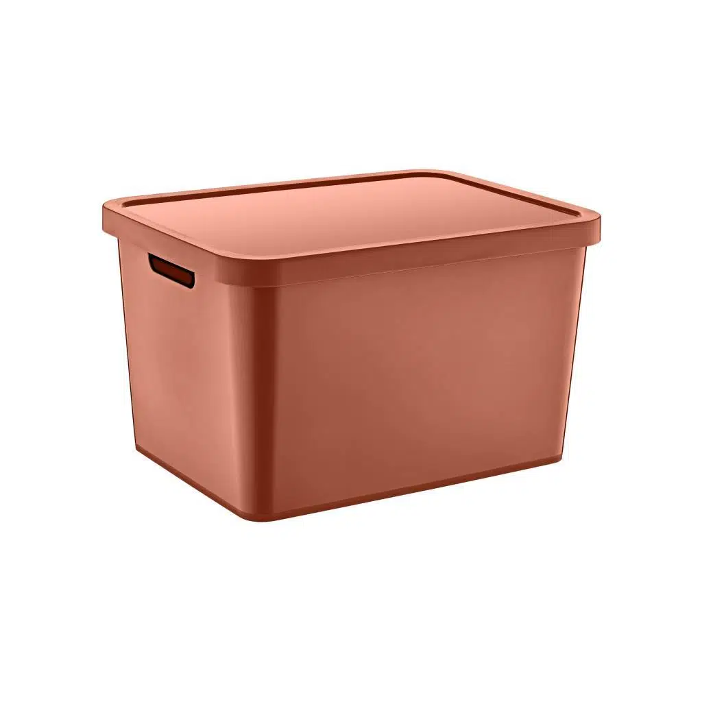Smartware Stafi Çok Amaçlı Kapaklı Kutu 18 LT - TURUNCU