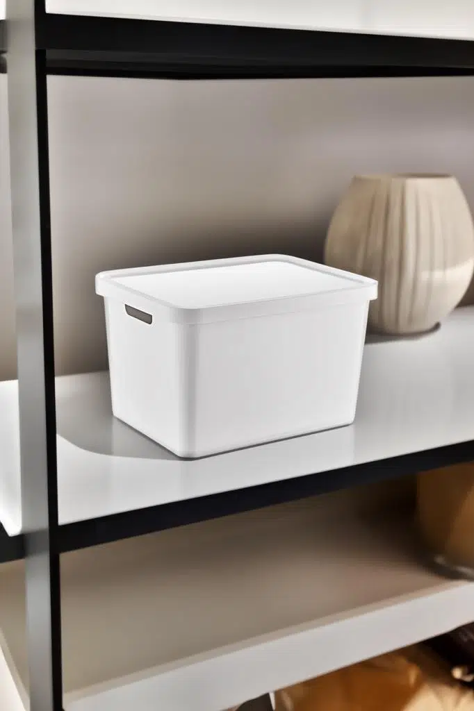 Smartware Stafi Çok Amaçlı Kapaklı Kutu 18 LT - BEYAZ