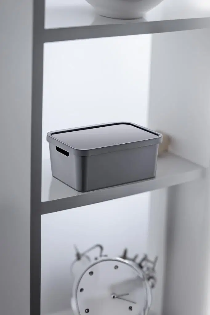 Smartware Stafi Çok Amaçlı Kapaklı Kutu 4,5 LT - ANTRASİT