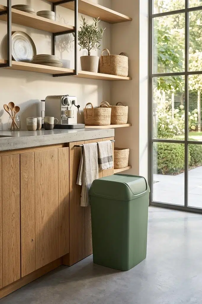 Smartware Svingi Çöp Kutusu 40 LT - YEŞİL