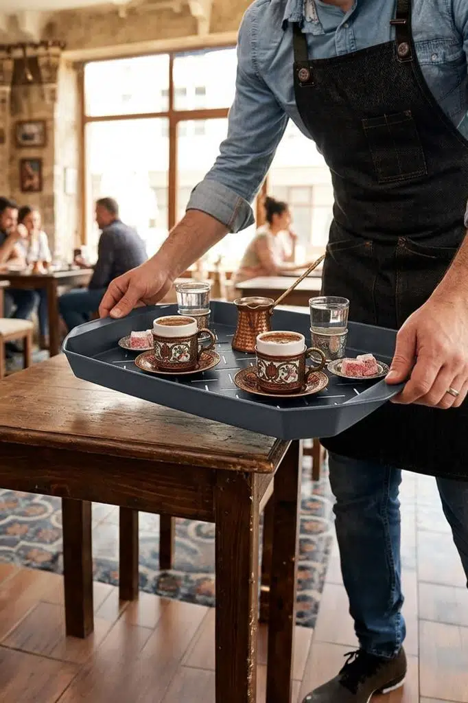 Smartware Tara Kaydırmaz Tepsi - ANTRASİT