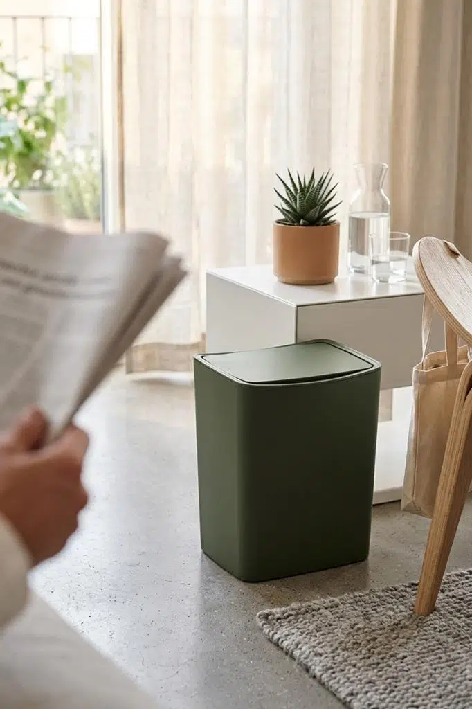 Smartware Touch Çöp Kovası 20 LT - YEŞİL