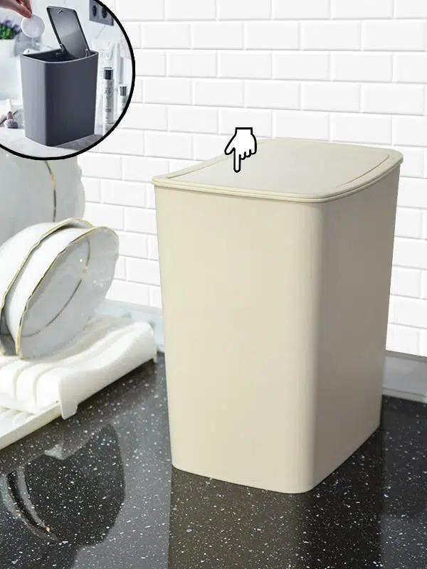 Smartware Touch Çöp Kovası 4 LT - LATTE