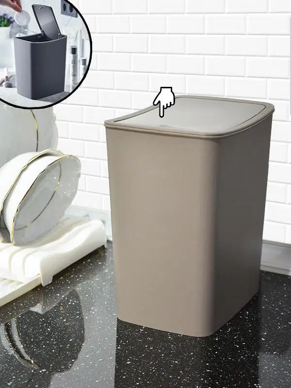 Smartware Touch Çöp Kovası 4 LT - BEJ