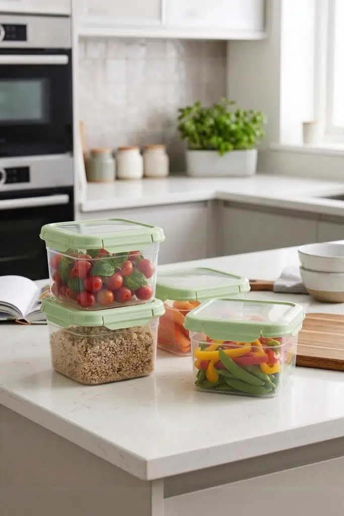 Smatware 4'Lü Set Loxo Sızdırmaz Saklama Kabı 1000 ML