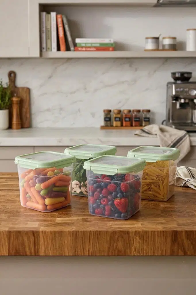 Smatware 4'Lü Set Loxo Sızdırmaz Saklama Kabı 1500 ML