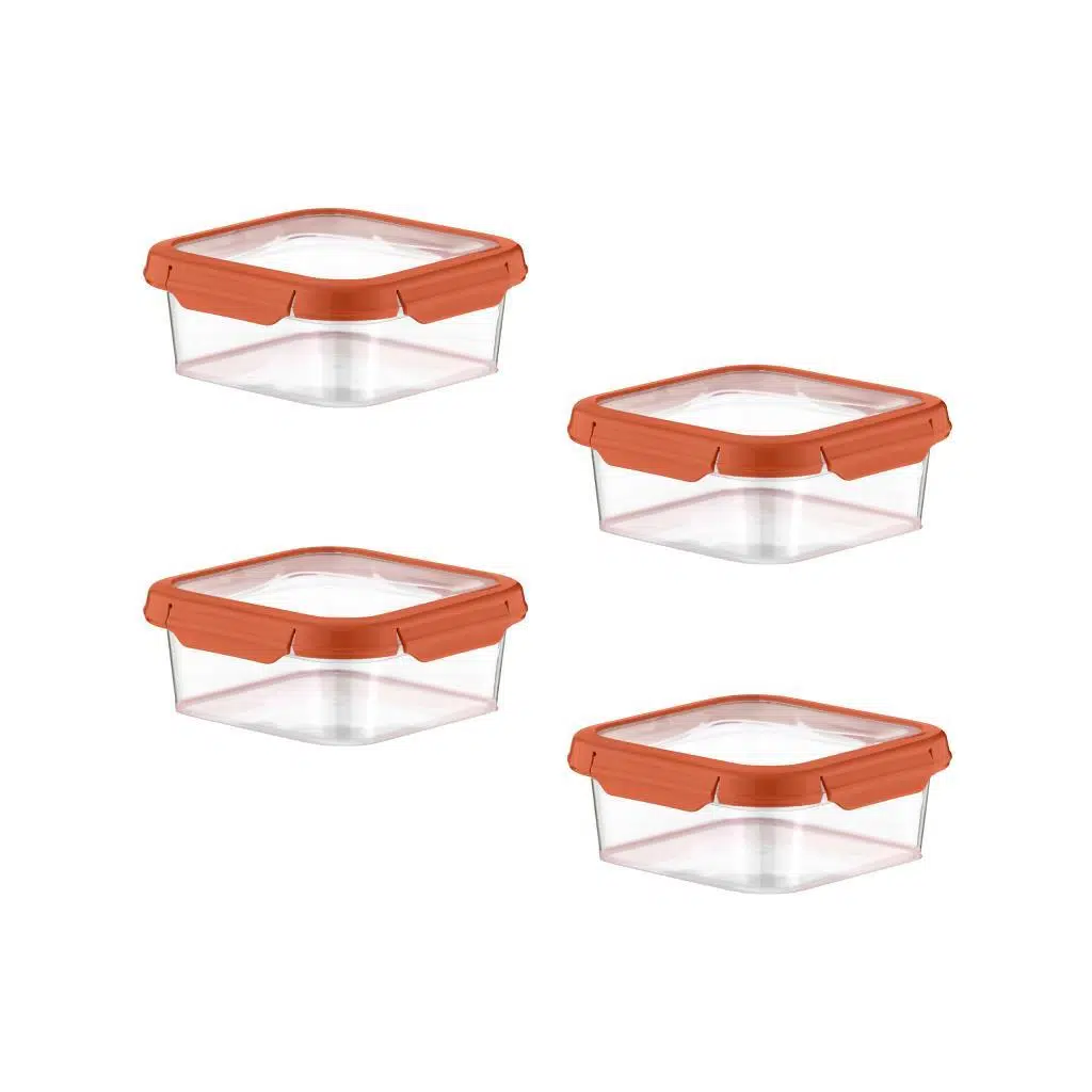 Smatware 4'Lü Set Loxo Sızdırmaz Saklama Kabı 700 ML